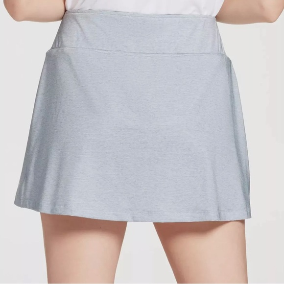 Prince Women's Match Knit Tennis Skort Grey - Picture 2 of 6